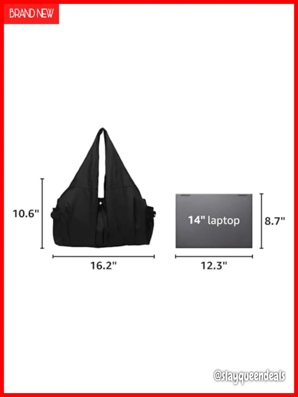 Waterproof Oxford Nylon Hobo Shoulder Bag